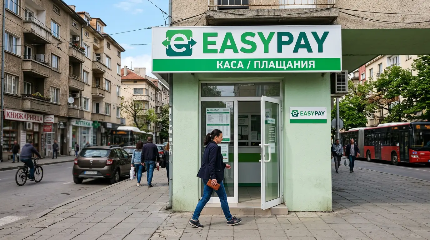Намиране на EasyPay каса близо до мен за депозит за залагания