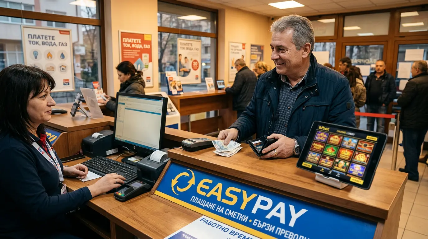 ИзиПей депозит в онлайн казино в България