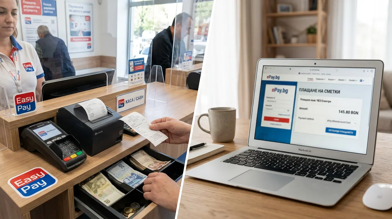 Сравнение на EasyPay и ePay.bg за депозити в букмейкъри